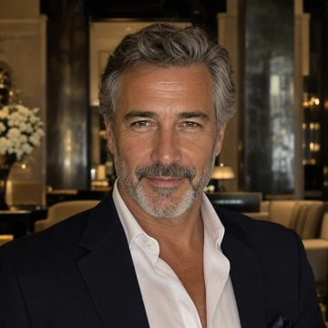 Sample gay sugar daddy profile portrait of Andrew in Melbourne