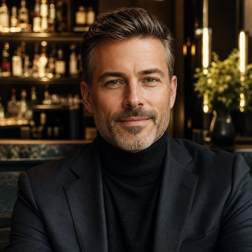 Sample gay sugar daddy profile portrait of James in Perth